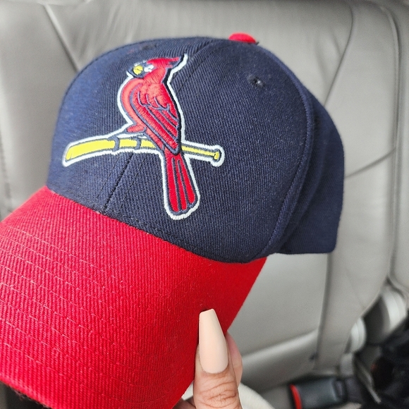 Puma St. Louis Cardinals Snapback Hat Genuine Merchandise by Logo Athletic OS - Picture 5 of 7